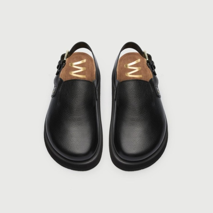 Barca Clog Mule Black