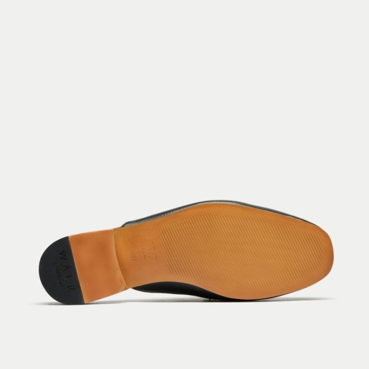 Bella Trim Mule Loafer Black