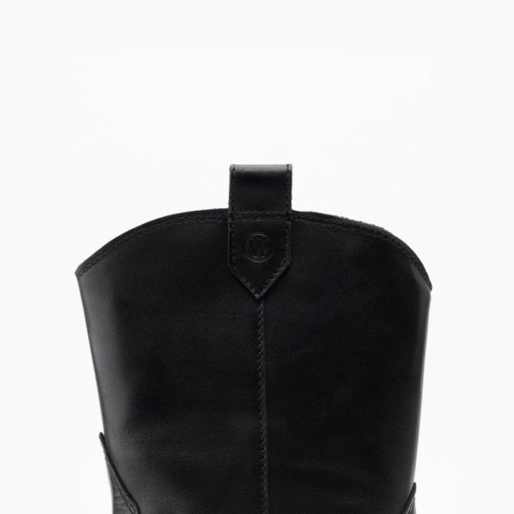 Cora Western Boot Black