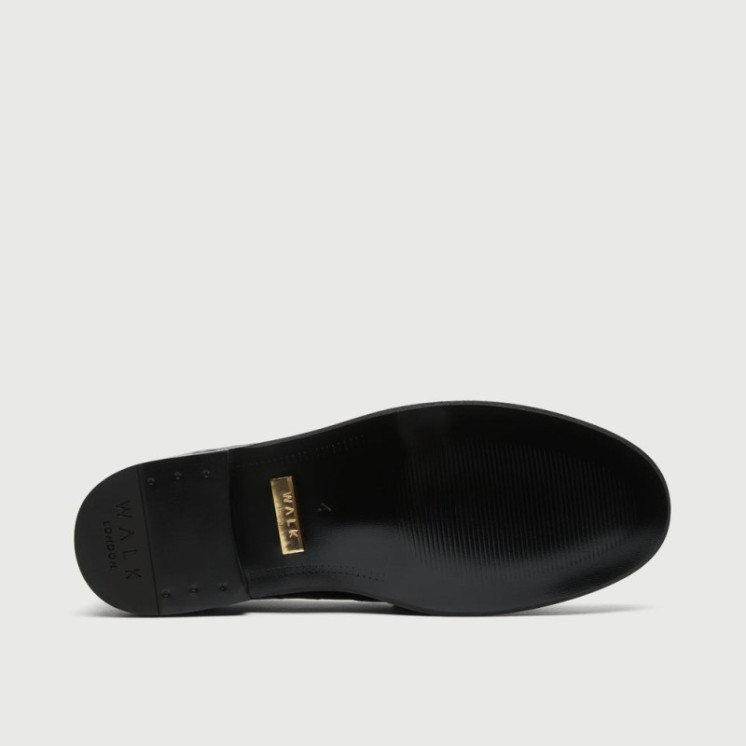 Rhea Tassel Loafer Black