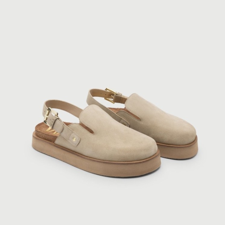 Barca Clog Mule Stone
