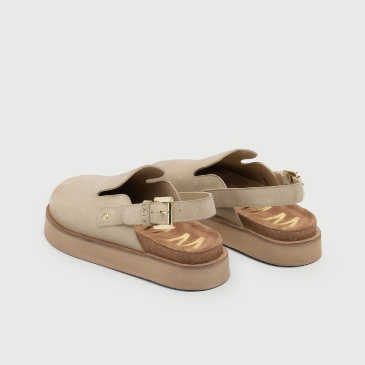 Barca Clog Mule Stone